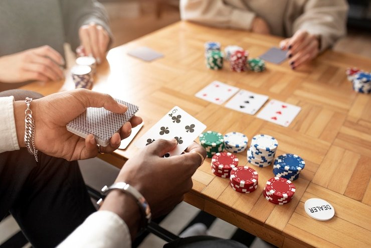 Meja Blackjack MH di layar mobile